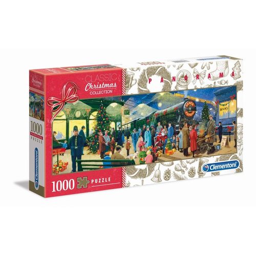 Puzzle Adulte Christmas Collection - Panorama 1000 Pièces - Santa Claus