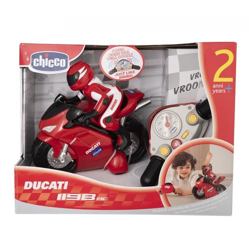 Moto Ducati Radiocommandée 1198 Chicco : King Jouet, Quads & motos  radiocommandés Chicco - Véhicules, circuits et jouets radiocommandés