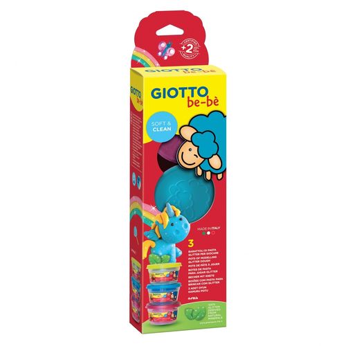 Giotto Be-Bè Giotto Bb 3 Pots 100g Pate Paillettee