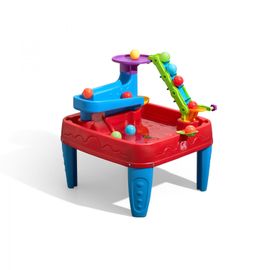 Table D'eau Avec Balles | Table De Jeu Enfant A Eau Avec 13 Accessoires | Table D'activité / Jouet Pour Le Jardin - Step2 Discovery Ball