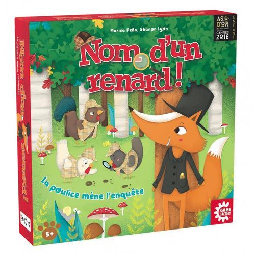 Jeu Enfants Nom D'un Renard - La Poulice Mène L'enquête