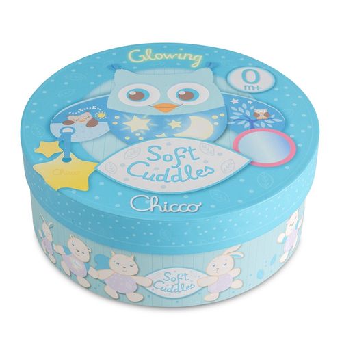 Chicco Peluche Hibou Bleu