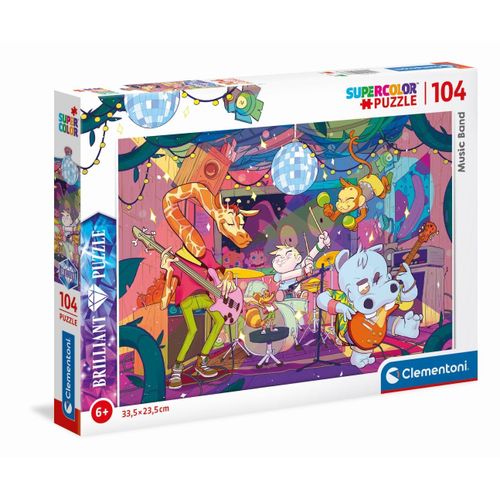 Puzzle Enfant Brilliant 104 Pièces - Music Bands