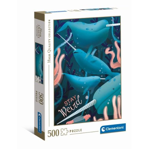 Puzzle Adulte 500 Pièces - Fantastic Animals - Narval