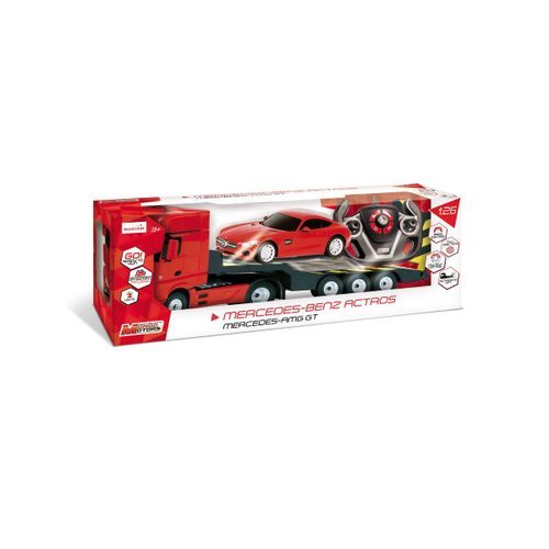 Radio Commande Kit Camion Mercedes R/C 1:26 + Mercedes Amg Gt R/C 1:24