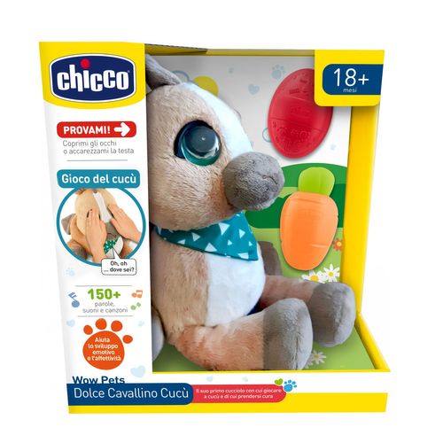 Chicco Classic Peluche Caché-Coucou Poney