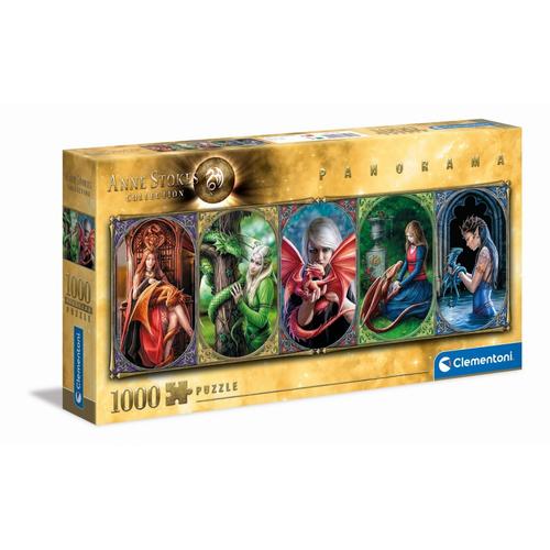 Puzzle Adulte Anne Stokes - Panorama 1000 Pièces - Dragon Friendship