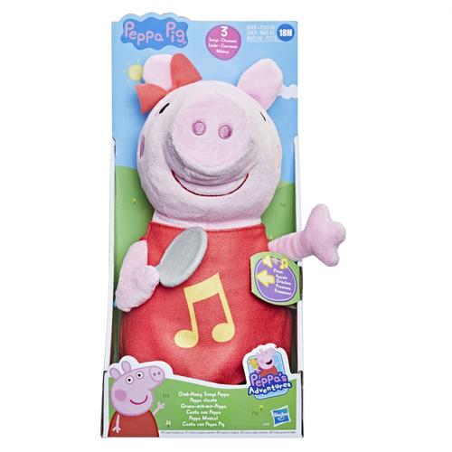 Pound Puppies Plush Pep Oink Along Songs Peppa Feature Plush