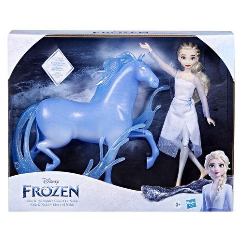 Poupée Princesse Elsa Et Nokk, Le Cheval - La Reine Des Neiges 2 Disney