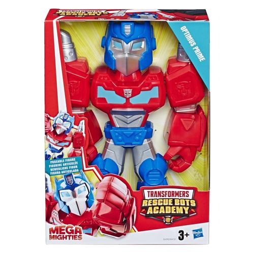 Playskool Heroes Mega Mighties Transformers Rescue Bots Academy, Figurine Optimus Prime