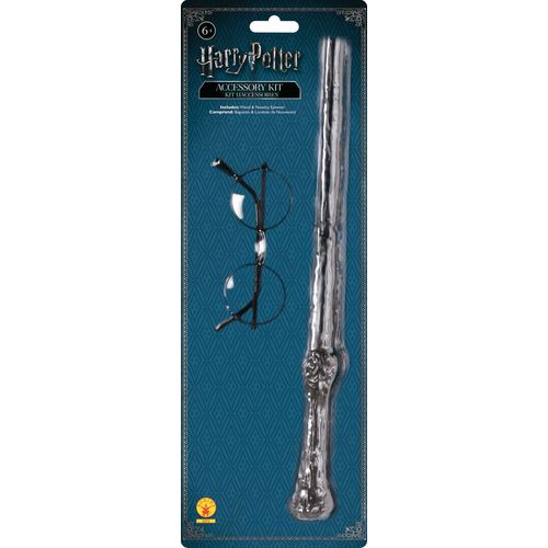 Rubie's Kit Baguette + Lunettes Harry Potter