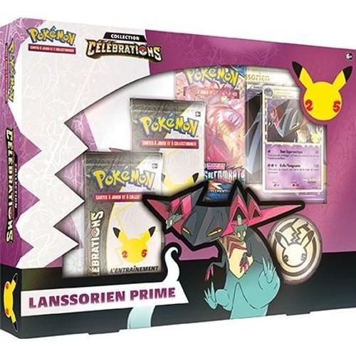 Collection Célébrations Pokémon 25 Ans : Coffret Pins Lanssorien Prime