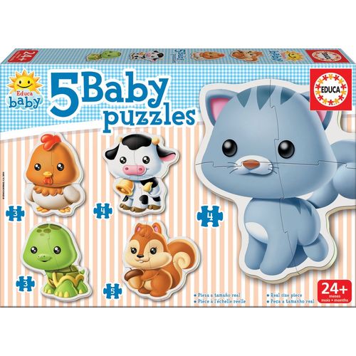 Educa Baby Puzzles Animaux