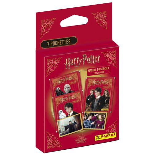 Panini Harry Potter - Le Manuel Du Sorcier Blister 7 Pochettes