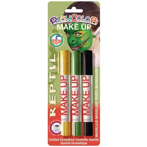 Playcolor Blister 3 Sticks Maquillage Pock Reptile