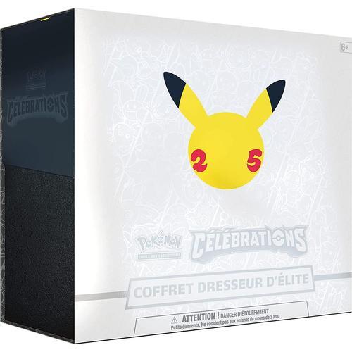 Collection Célébrations Pokémon 25 Ans : Coffret Dresseur D'élite