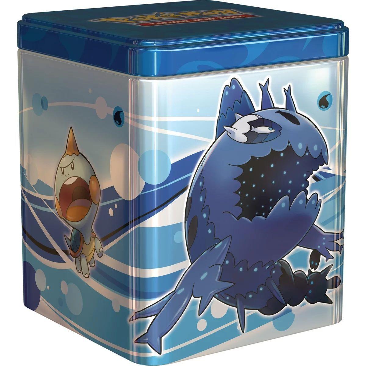 ASMODEE Boîte métal avec jeu de cartes Pokémon pas cher 