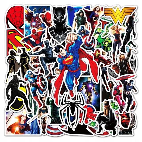 200 Pi¿¿Ces Autocollants Iron Man Marvel Bagages G,Aesthetic Couleurs Stickers, Imperm¿¿Able Vinyle Autocollant Pour Telephone Ordinateur Portable Macbook Scrapbooking