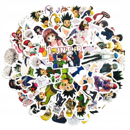 Autocollants Anim¿¿S Hunter X Hunter, Lot De 200 Pi¿¿Ces,Aesthetic Couleurs Stickers, Imperm¿¿Able Vinyle Autocollant Pour Telephone Ordinateur Portable Macbook Scrapbooking