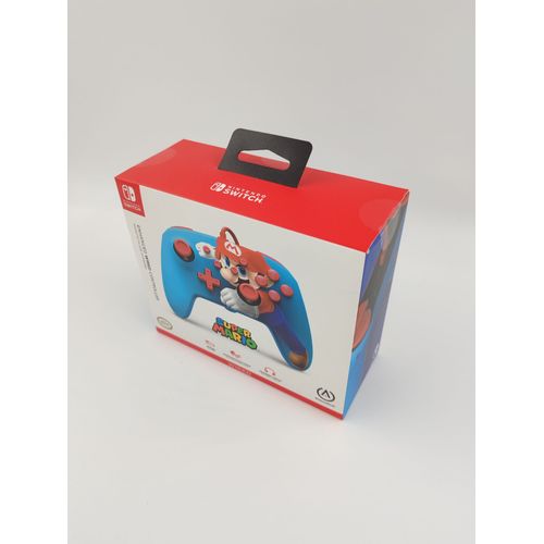 Accessoire Nintendo Switch Manette Filaire Optimisée Super Mario Punch