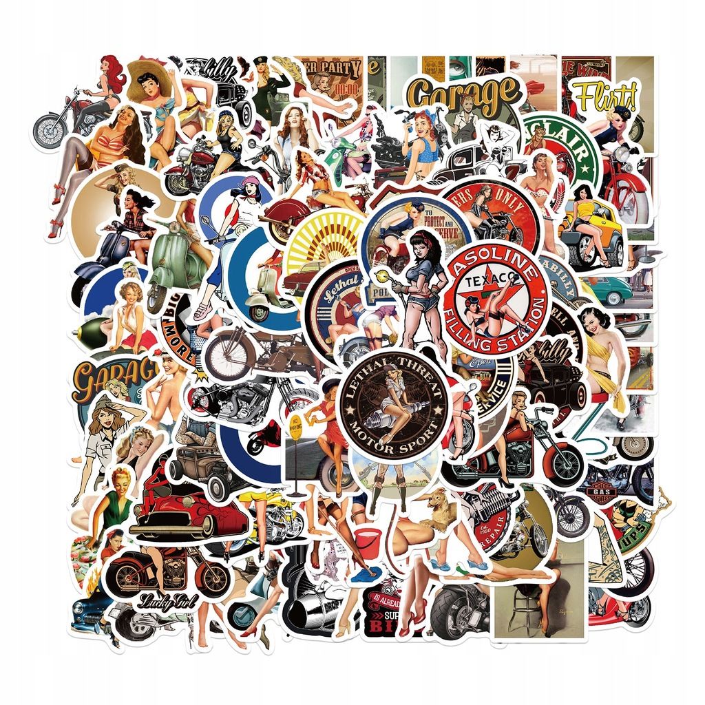 Autocollants De Bureau De Dessin Anim¿¿ Engine Girl, 200 Pi¿¿Ces,Aesthetic Couleurs Stickers, Imperm¿¿Able Vinyle Autocollant Pour Telephone Ordinateur Portable Macbook Scrapbooking