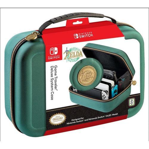Etui De Luxe Vert Zelda Pour Nintendo Switch Nns61g