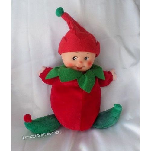 Peluche Bébé Poupée Fruit Fraise Vintage Les Toufous By Mundia