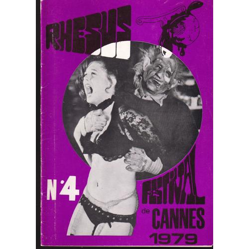 Rhésus Zéro N° 4 - Fanzine De Christophe Gans - Novembre 1979