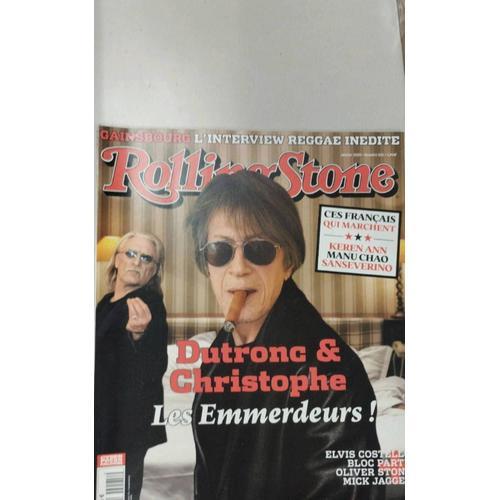 Rolling Stone No25 Janvier 2005 - Dutronc + Christophe