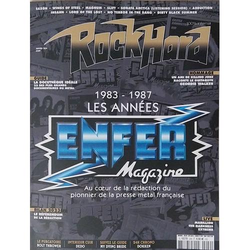 Rock Hard N°249 (Janvier 2024) : 1983-1987 Les Années Enfer Magazine