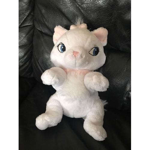 Peluche Chat Blanc Marie Les Aristochats Disney Nicotoy 25cm