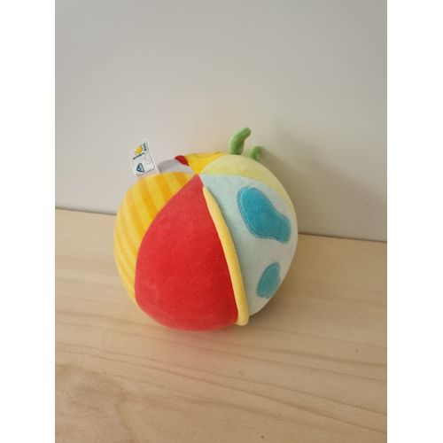 Doudou Peluche Balon Balle Multicolore Babysun