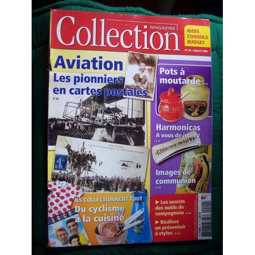 Collection Magazine  N° 20 : Aviation , Les Pionniers En Cartes Postales