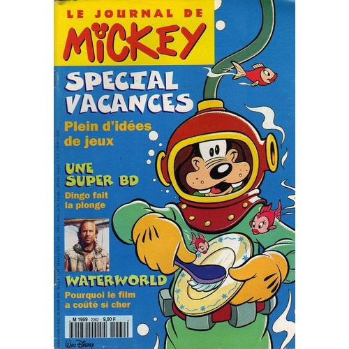 Le Journal De Mickey N° 2262 : Special Vacances