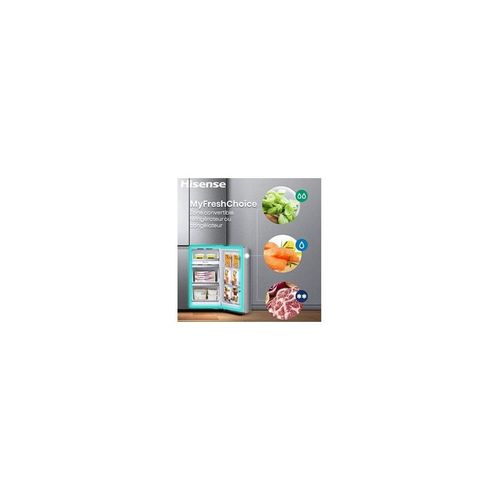 Hisense RQ5P470SAFD Pose libre 483 L D Noir, Acier inoxydable