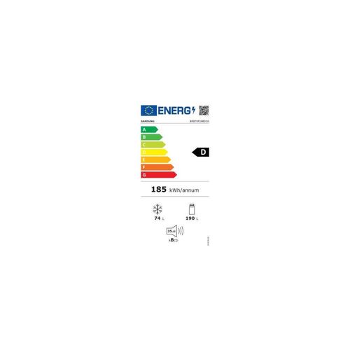 Samsung Réfrigérateur combiné intégrable, 264 L - D - BRB70F26BDS0