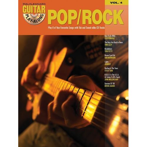 Guitar Play Along Vol. 4 - Pop/Rock