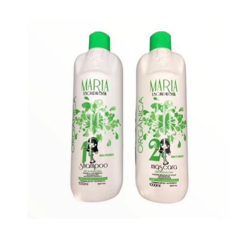 Lissage Brésilien Maria Excandaloxa  Progressive Organica Masque1l +Shampoo 1l 