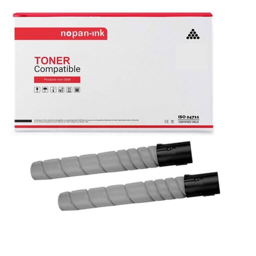 2 Toner pour RICOH IMC300 Black 17000 Pages avec IM C300, IM C300F