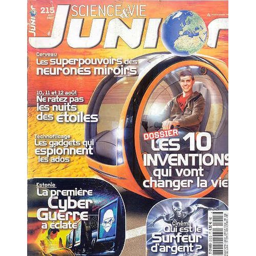 Science Et Vie Junior  N° 215