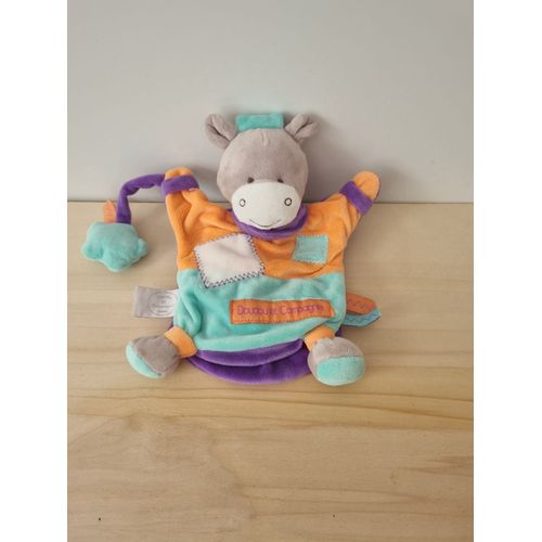 Doudou Vache Violet Orange Bleu Doudou Et Compagnie