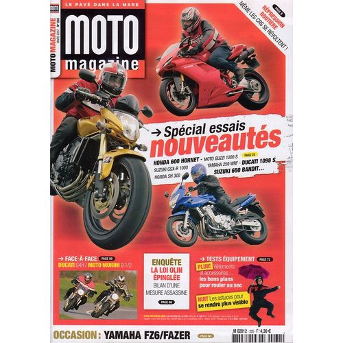 Moto Magazine N° 235 - Mars 2007  N° 235 : Spécial Essais Nouveautés