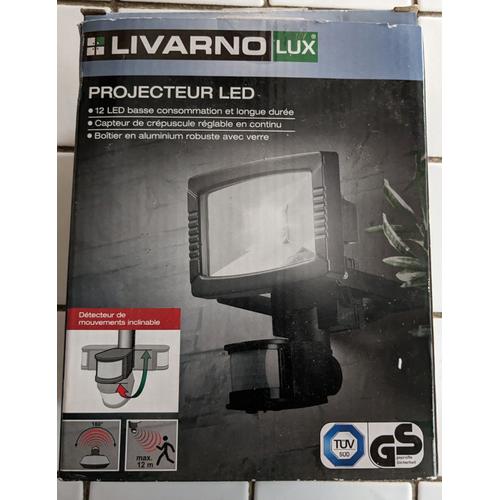 Projecteur LED détecteur de mouvements - Livarno Lux