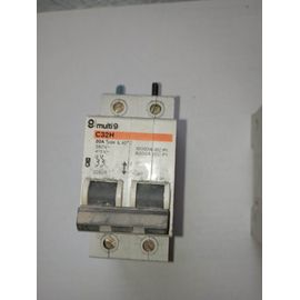 Disjoncteur multi 9 MERLIN GERIN C32H 20 A électricité bricolage