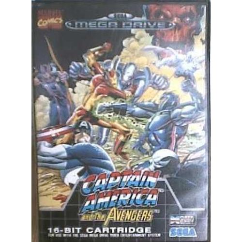Captain America Version Original Sega Megadrive