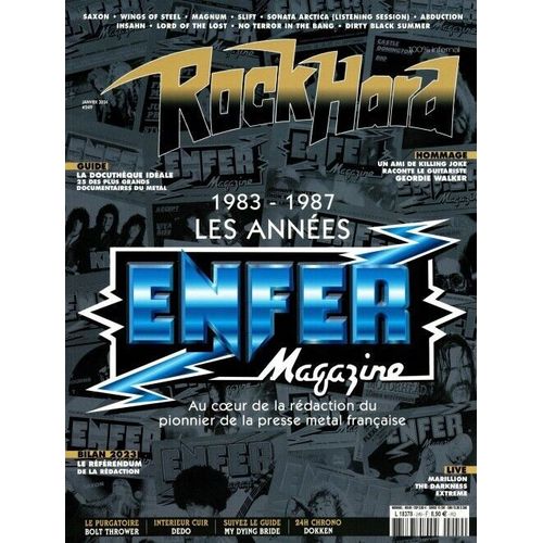 Rock Hard N°249 (Janvier 2024) : 1983-1987 Les Années Enfer Magazine