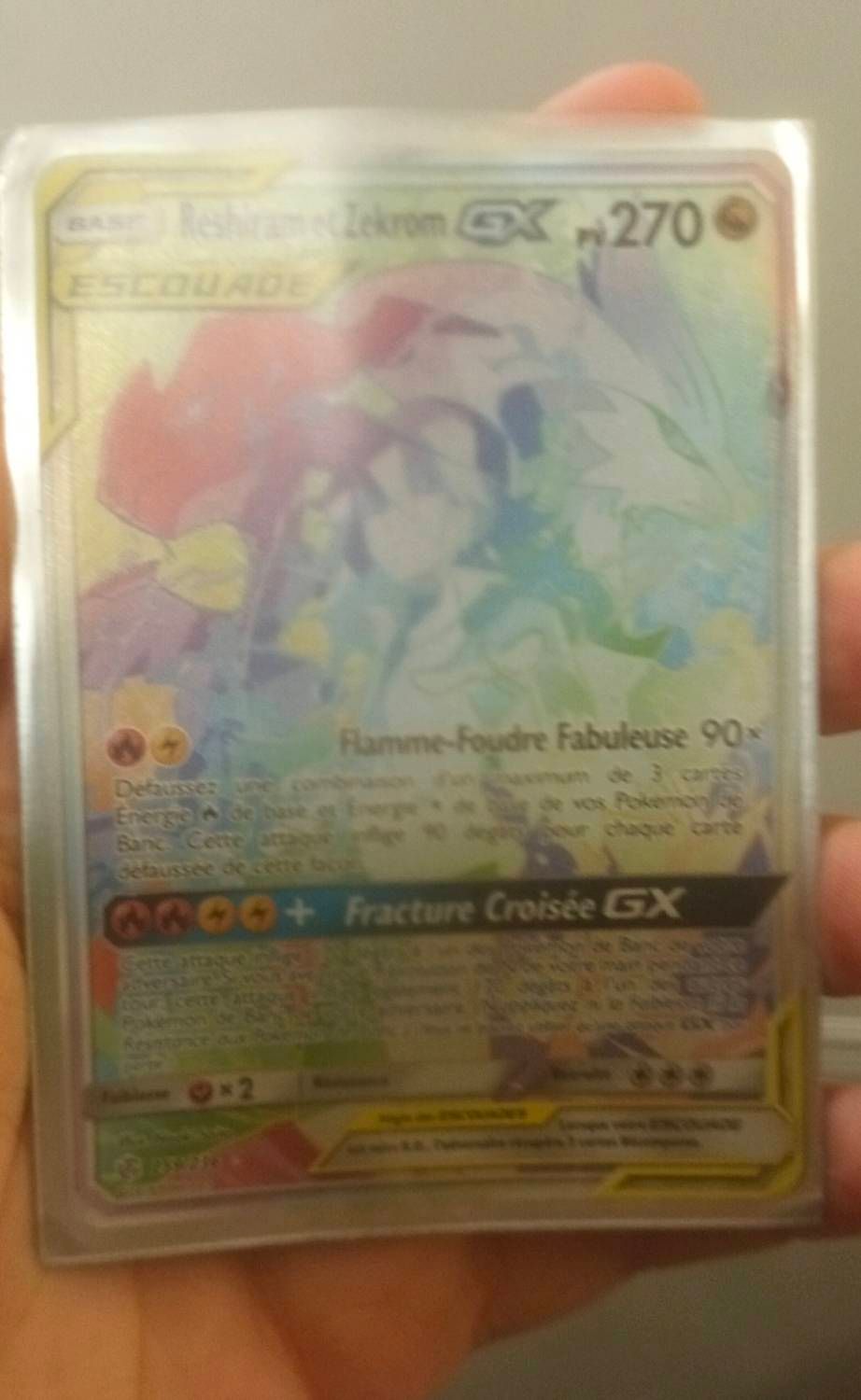 Reshiram Et Zekrom Gx Escouade Fantôme