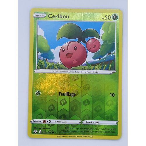 Ceribou Reverse - Pokémon - Set Zénith Suprême - 011/159 - Eb12.5 - Française