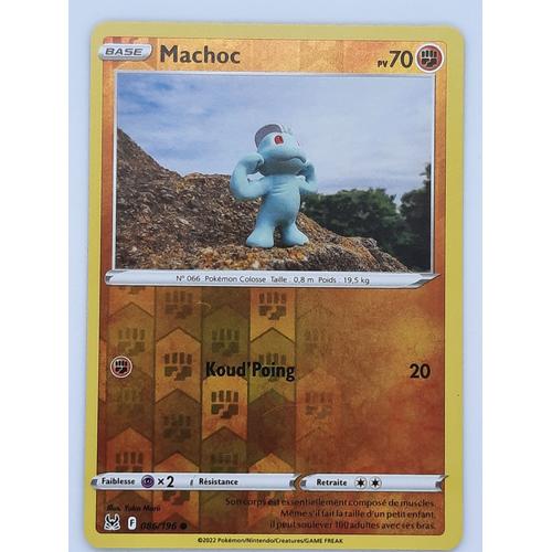 Machoc Reverse - Pokémon - Set Origine Perdue - 086/196 - Eb11 - Française