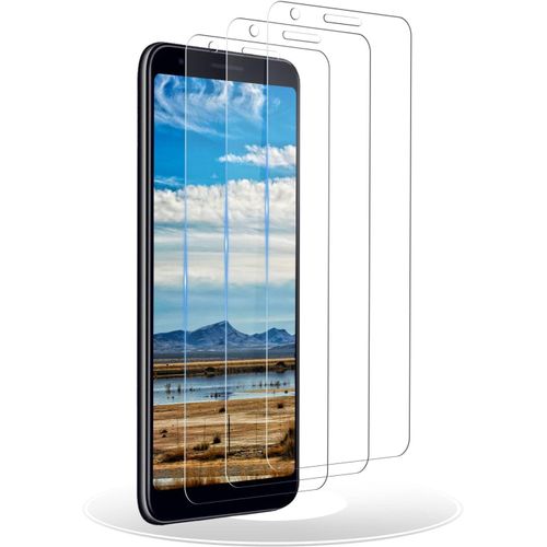 Cauc-Verre Trempé Pour Google Pixel 3a, [3 Pièces] Film Protection Pour Google Pixel 3a, Protecteur D'écran, Dureté 9h, Anti Rayures, Sans Bulles, Hd Transparent, Ultra-Clear
